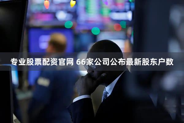 专业股票配资官网 66家公司公布最新股东户数